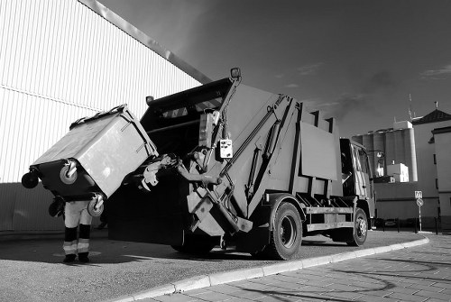 Different sizes of enclosed skips available for hire
