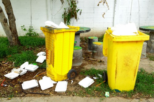 Waste clearance services at a Staines construction site